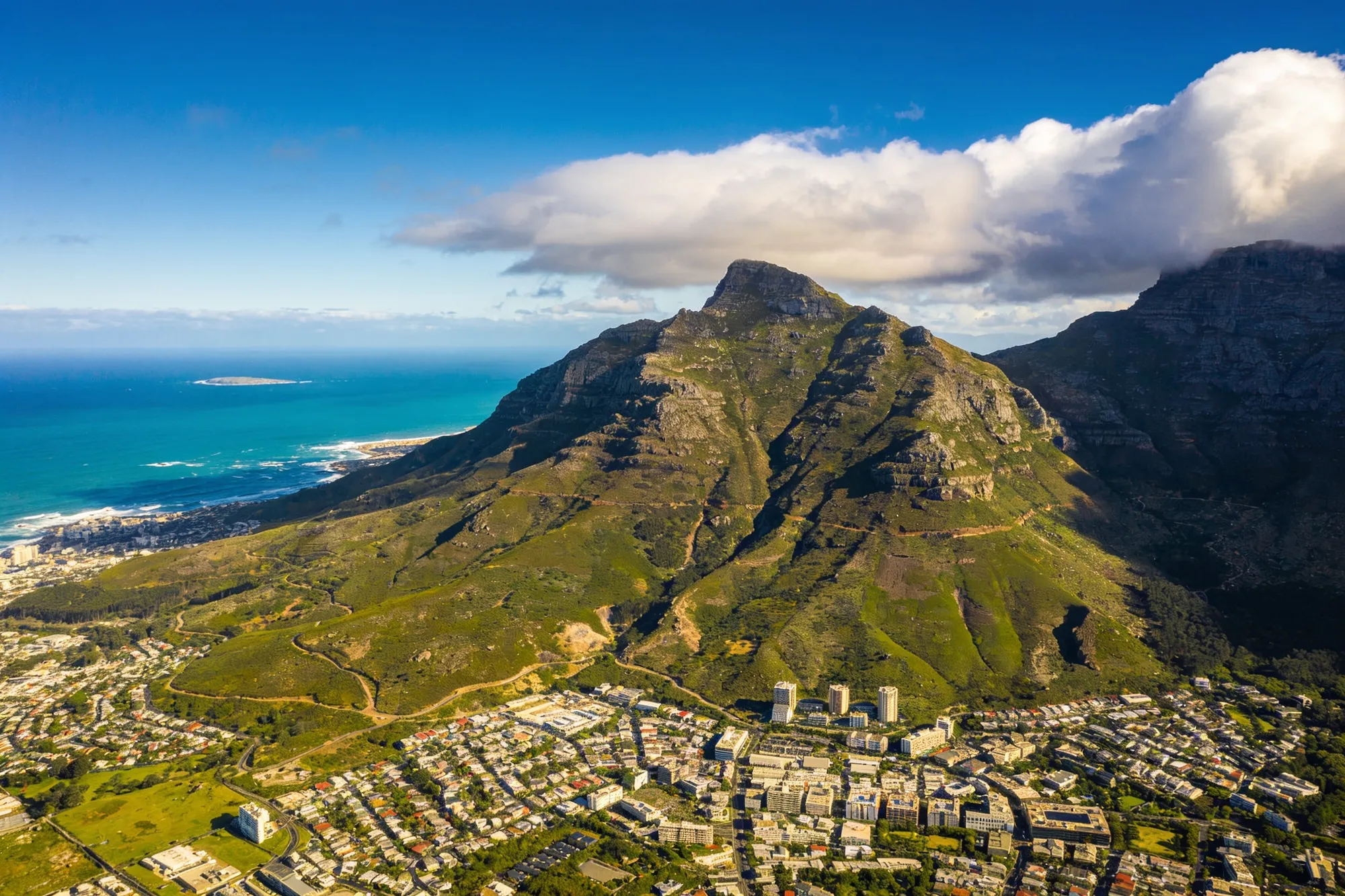 Photo: Table Mountain from the air