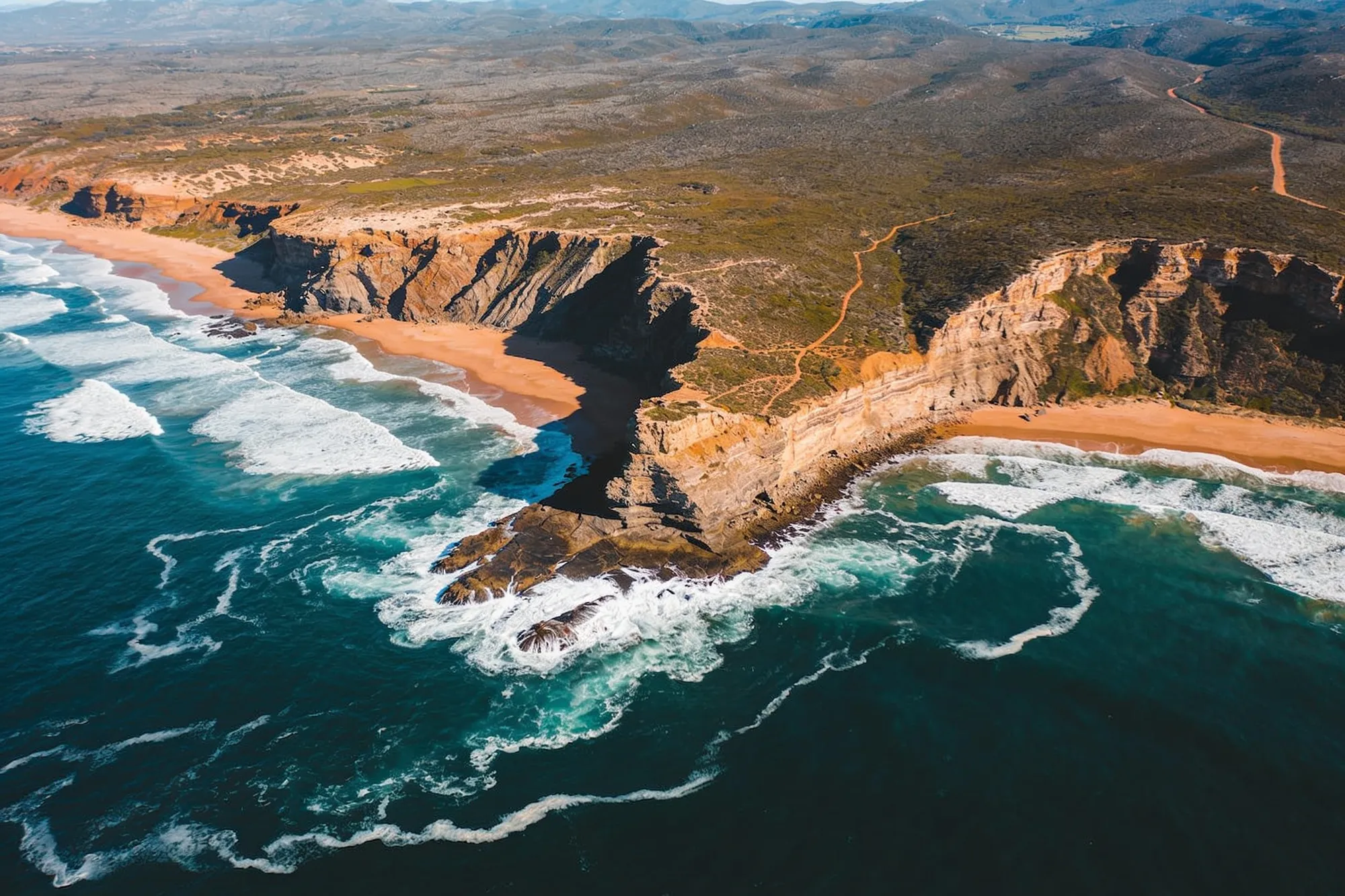 Photo: The Atlantic seaboard from above