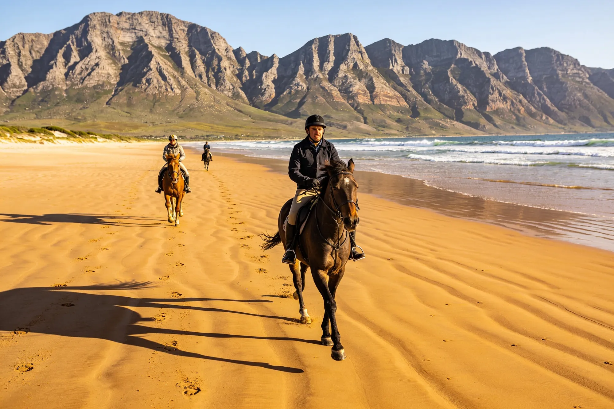 Horse riding in South Africa