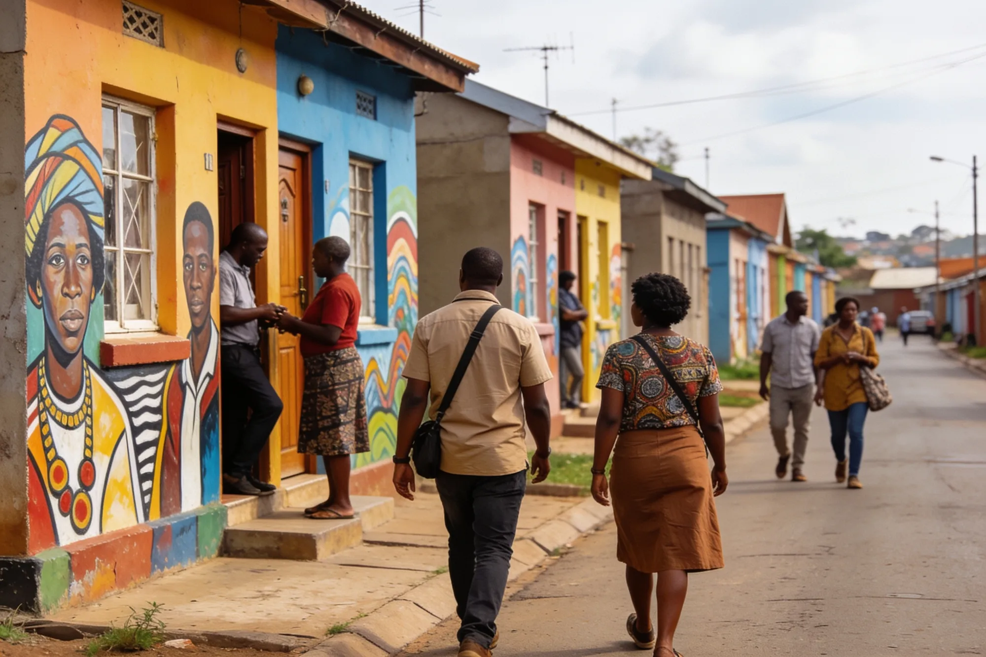 Photo: A walking tour in Soweto