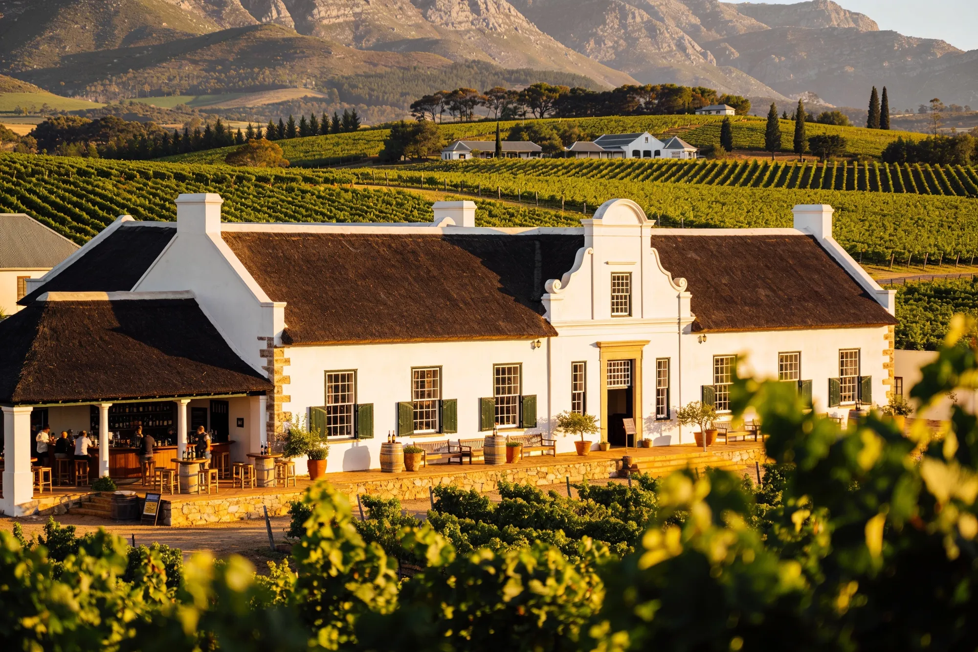 Photo: A historic Cape Dutch estate