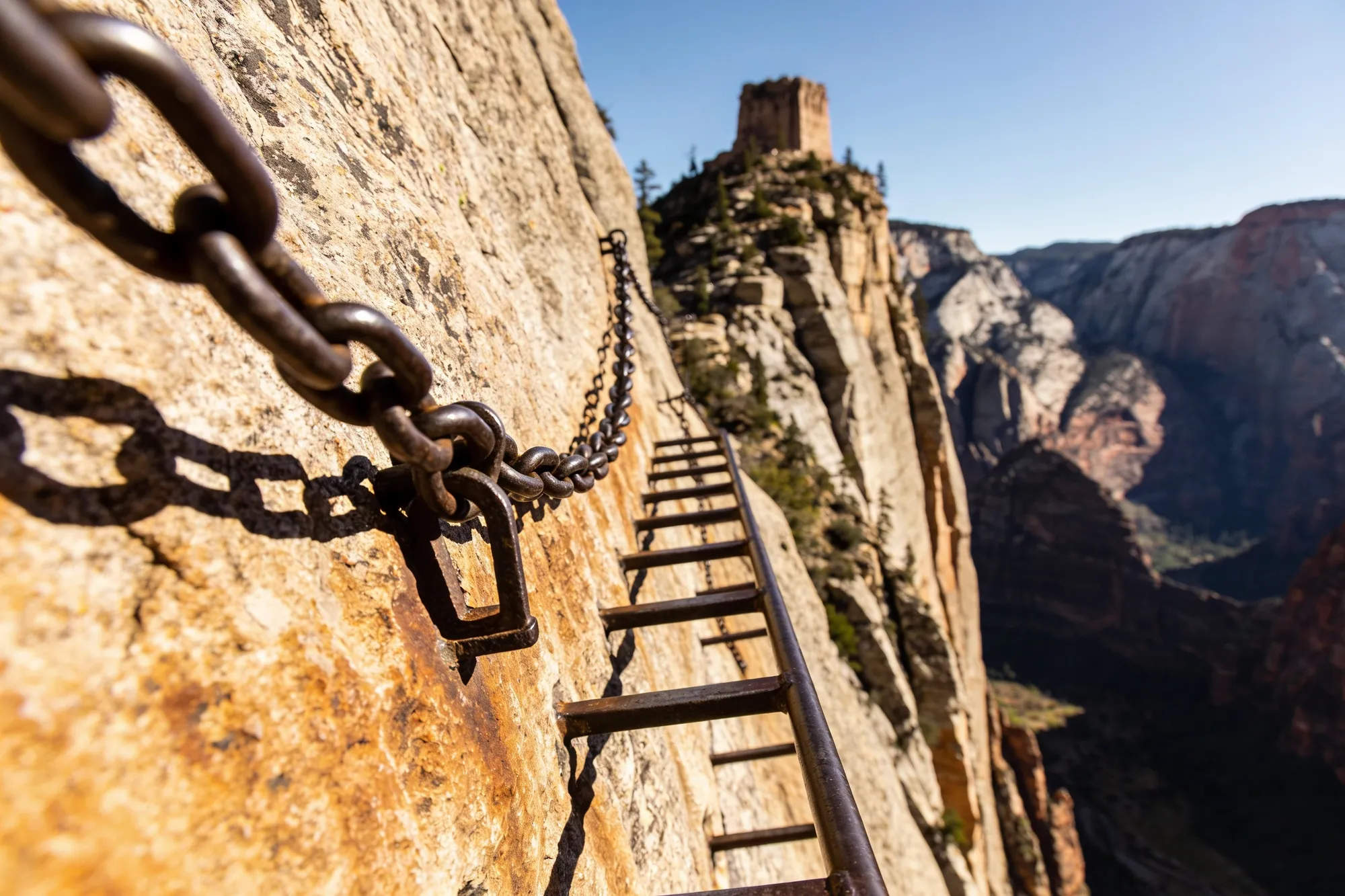 Tugela Falls & the chain ladders