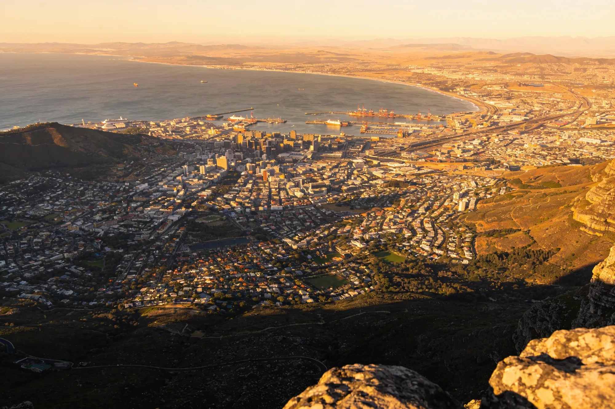 Arrival in Cape Town