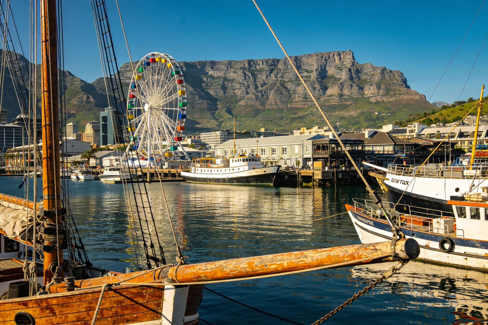 Arrival in Cape Town
