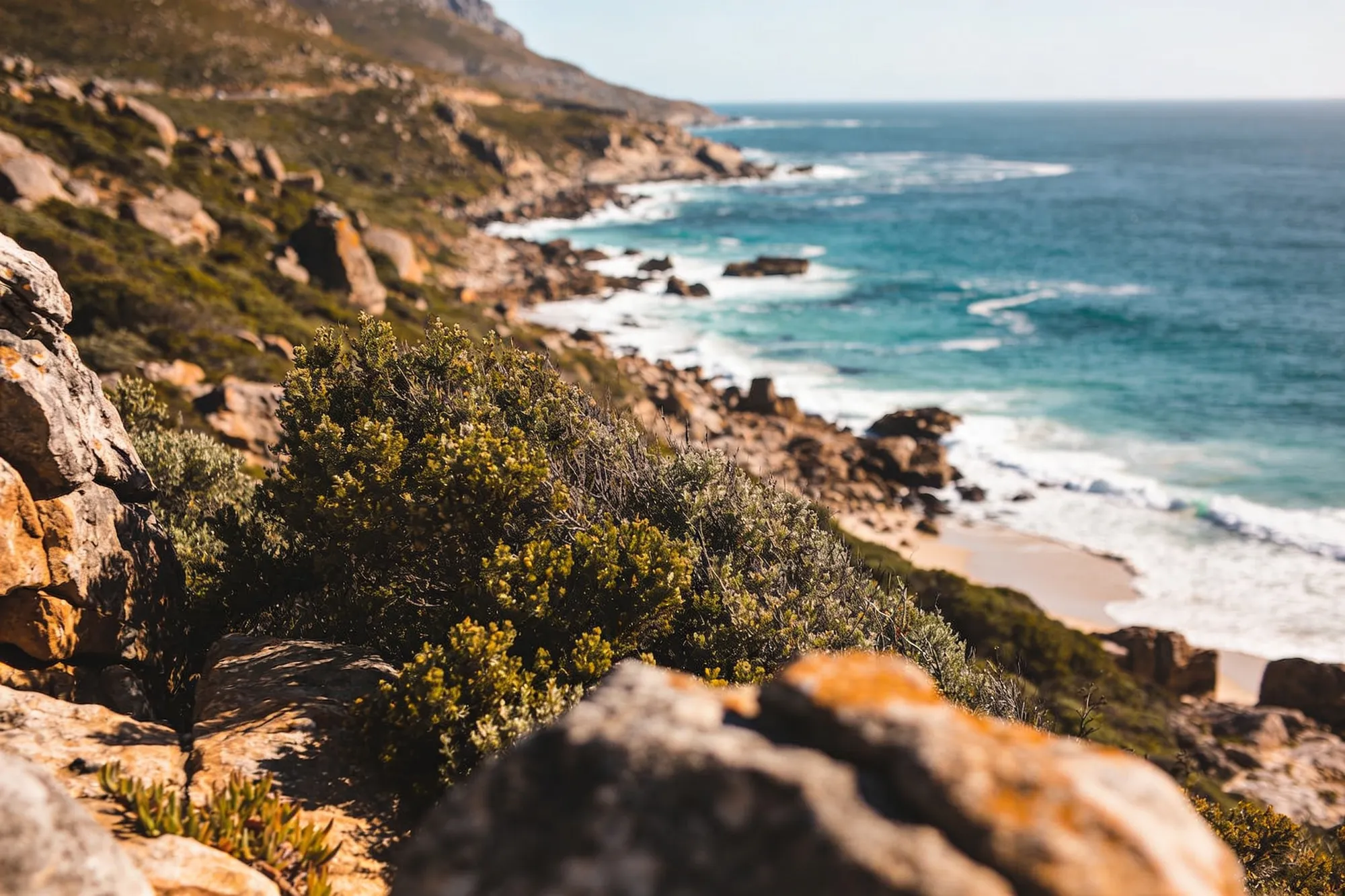 Photo — The coast at Betty's Bay