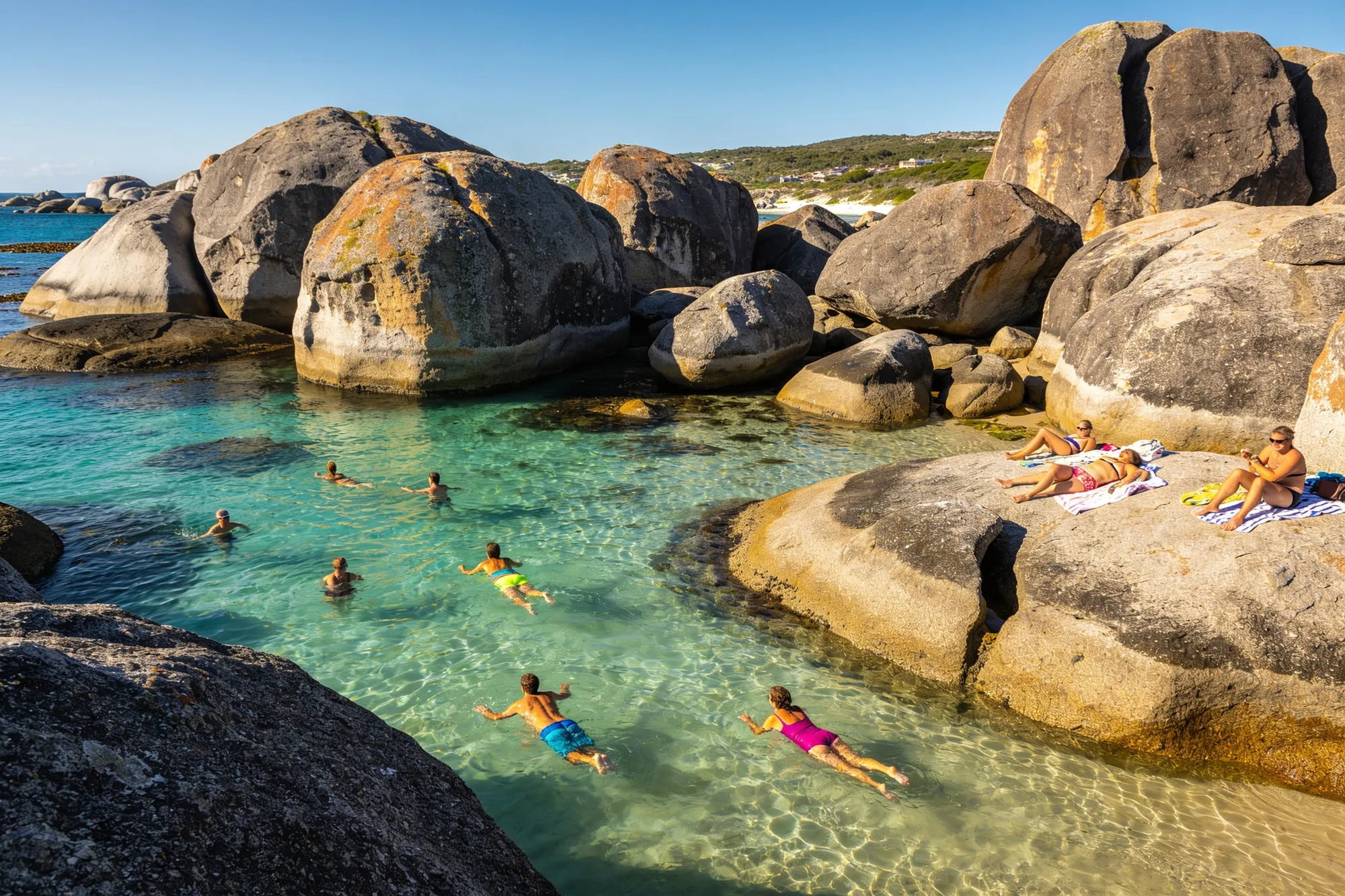 La cala de Boulders