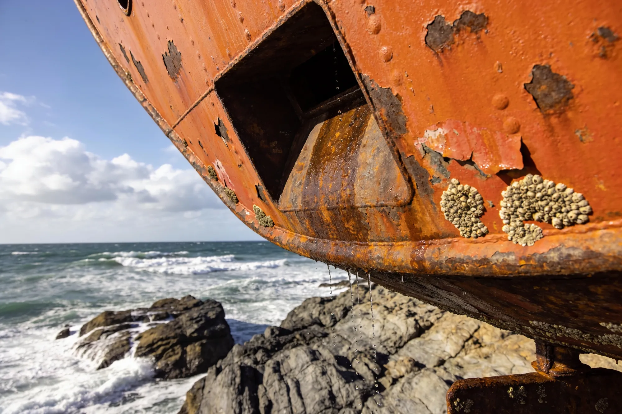 Foto — El naufragio del Meisho Maru