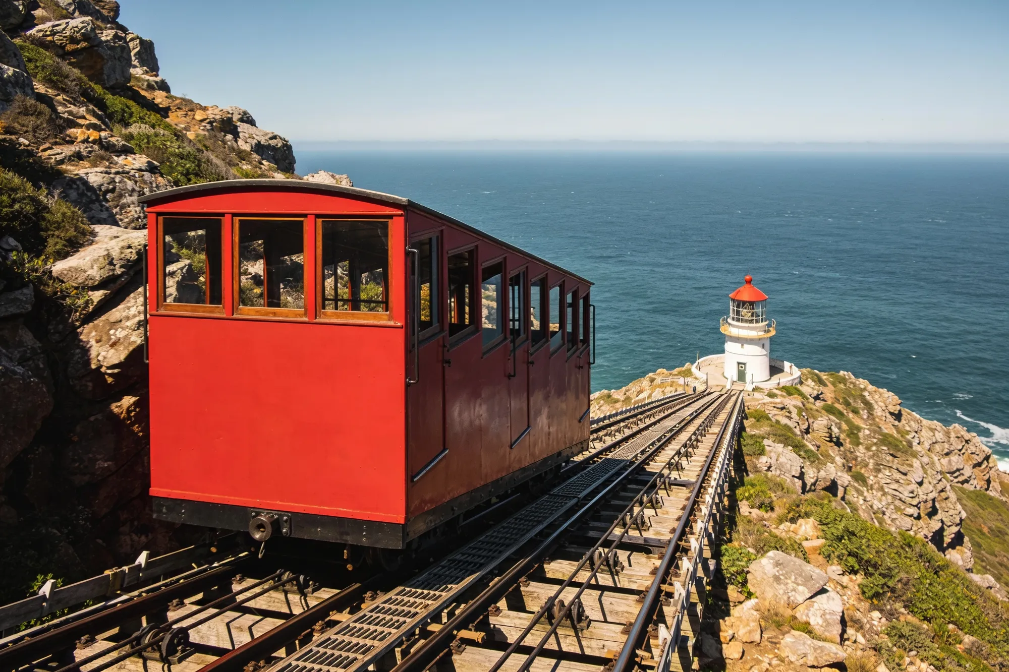 Foto — El funicular Flying Dutchman