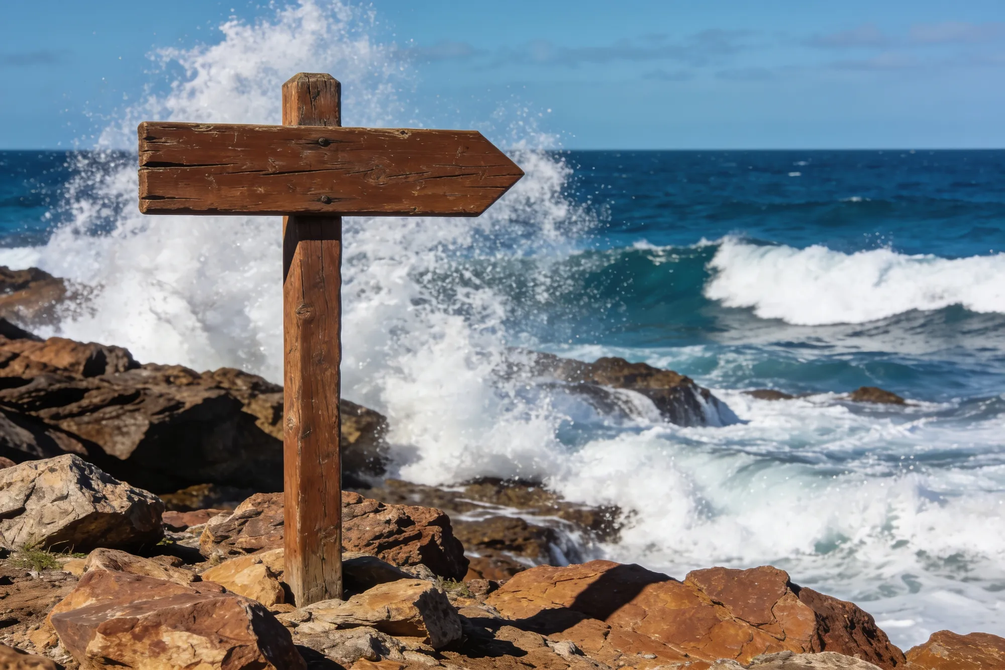 Foto — El cartel del Cabo de Buena Esperanza