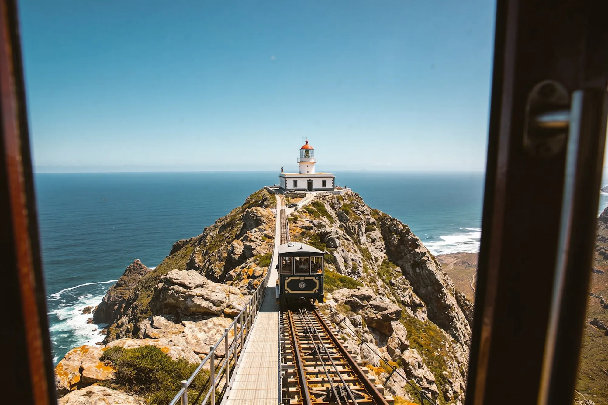 El faro y el funicular