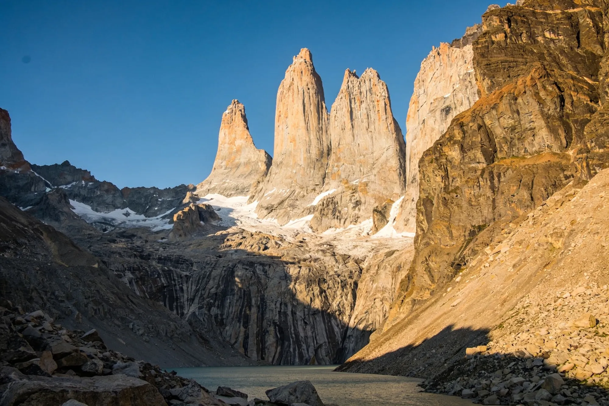 Photo — Cathedral Peak and its range