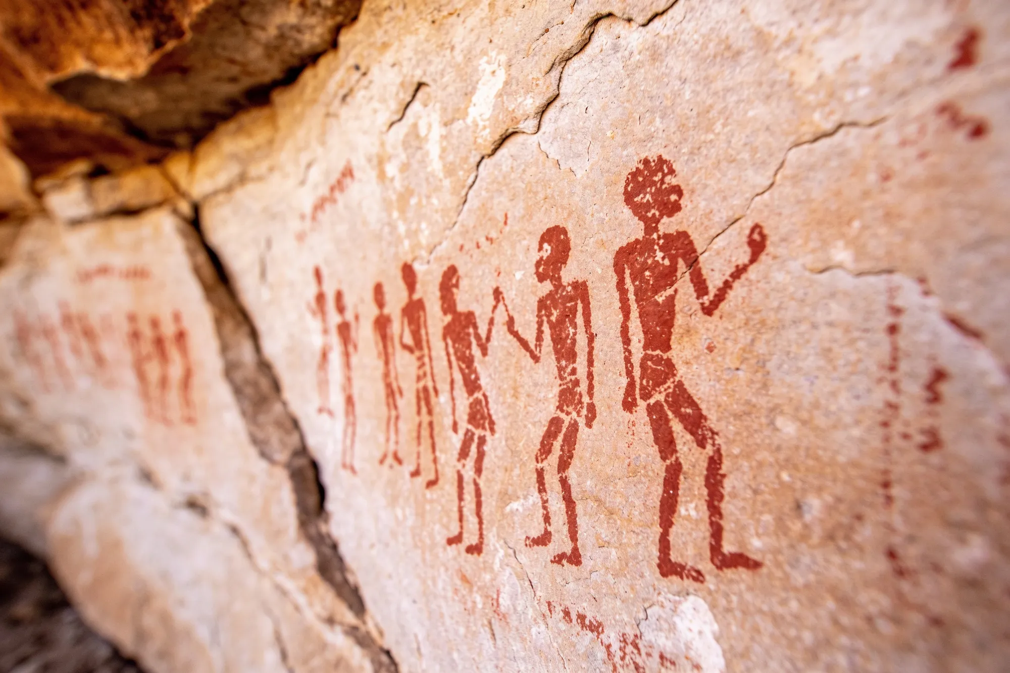 Photo — San rock art near Didima