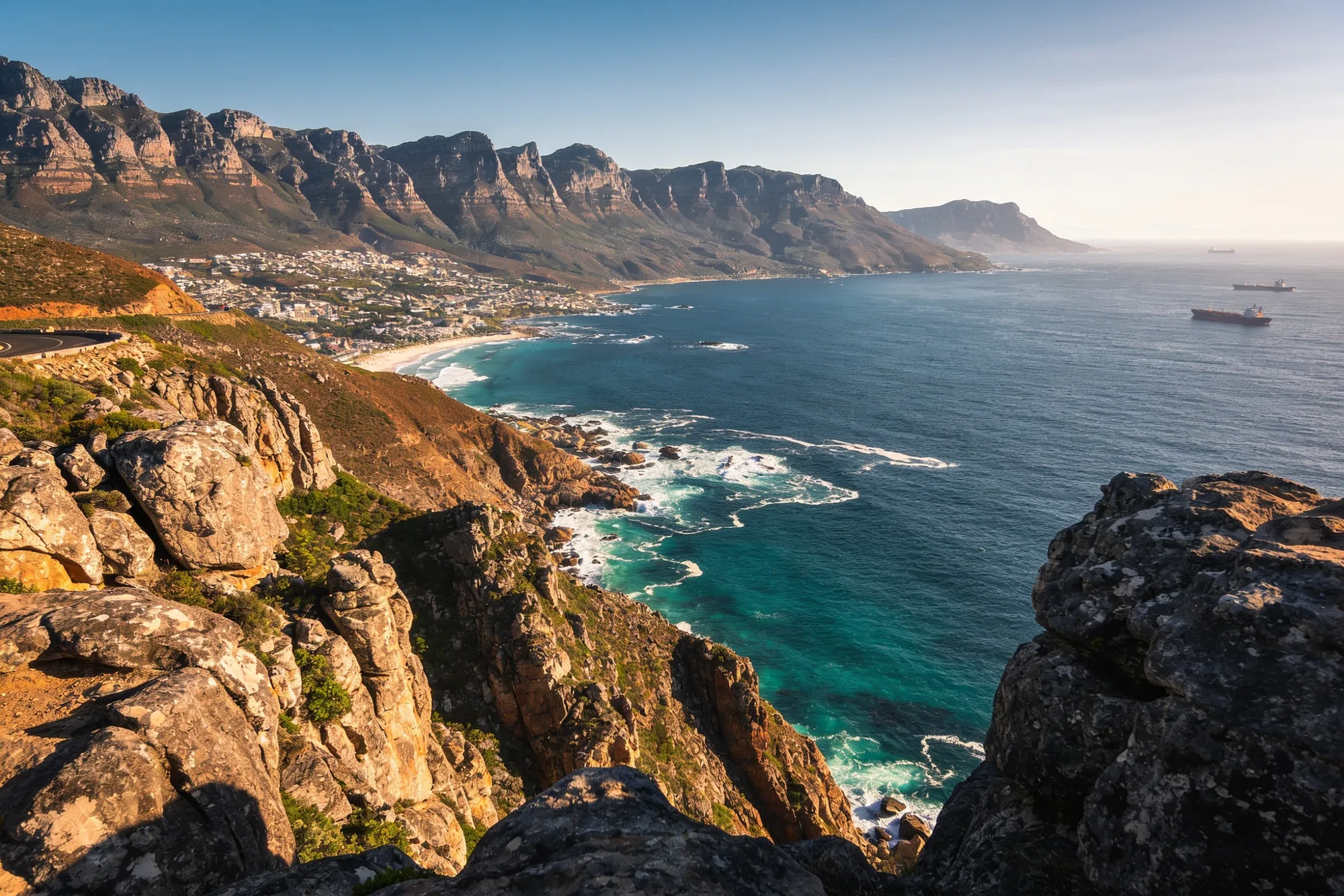 Foto: la vista sobre Hout Bay