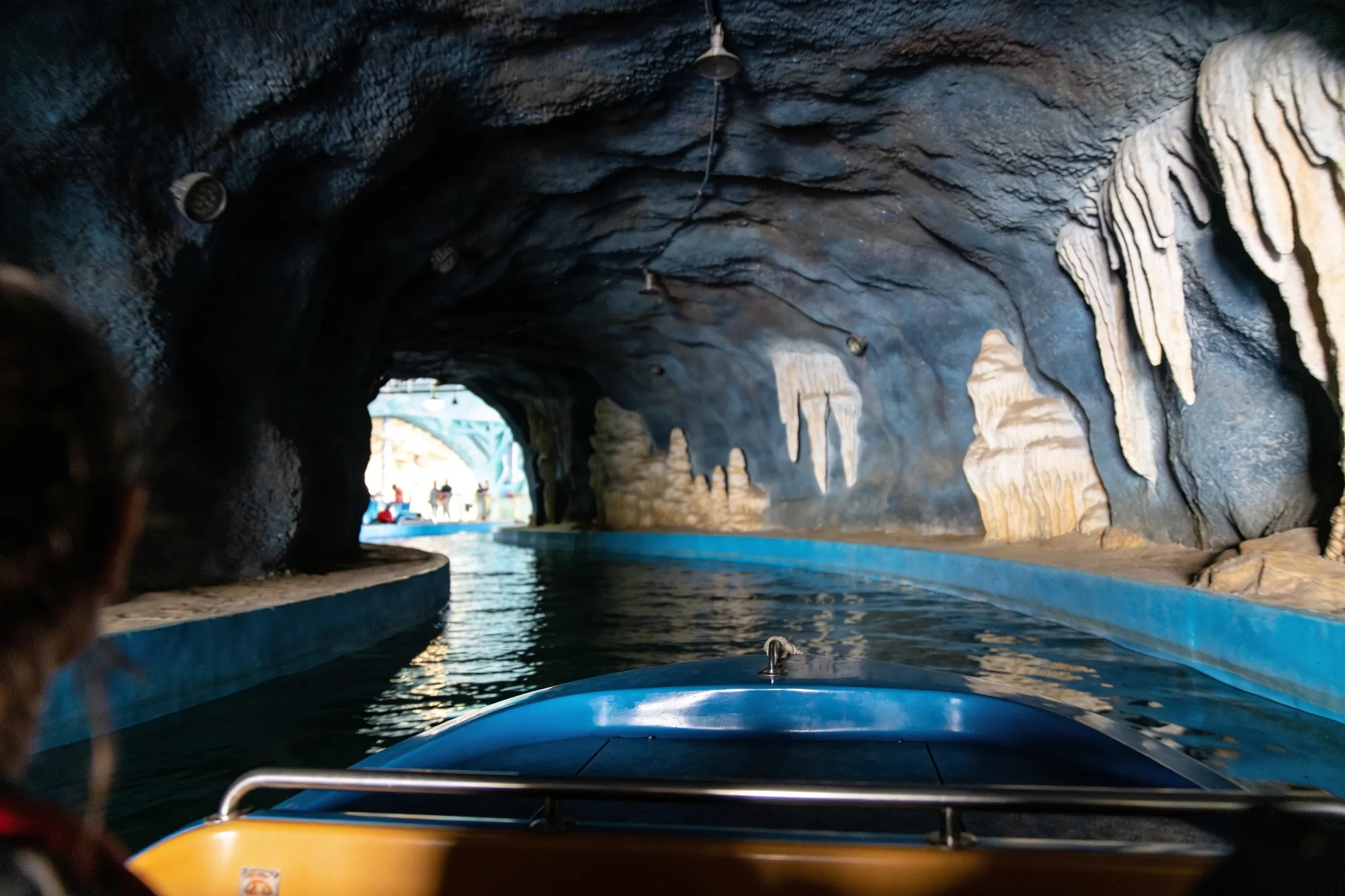 Photo — The underground boat ride at Maropeng