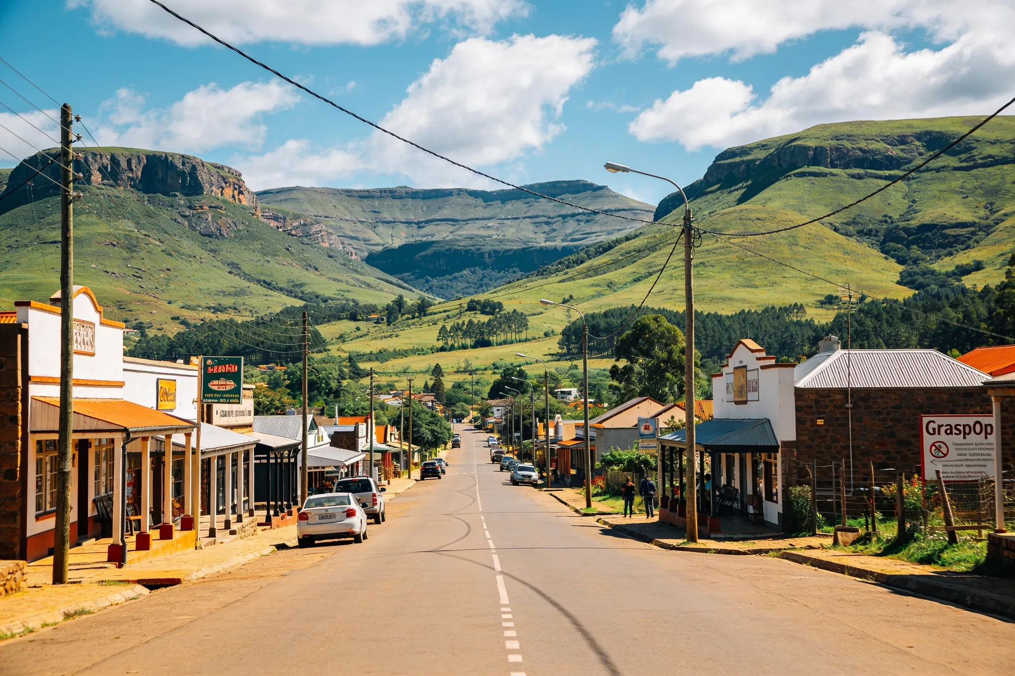 Photo — The small town of Graskop