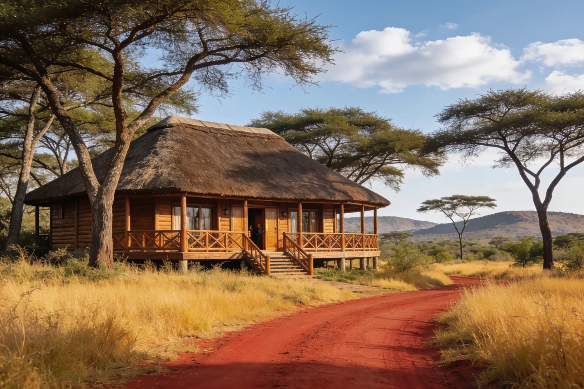 Photo: A lodge near the reserves