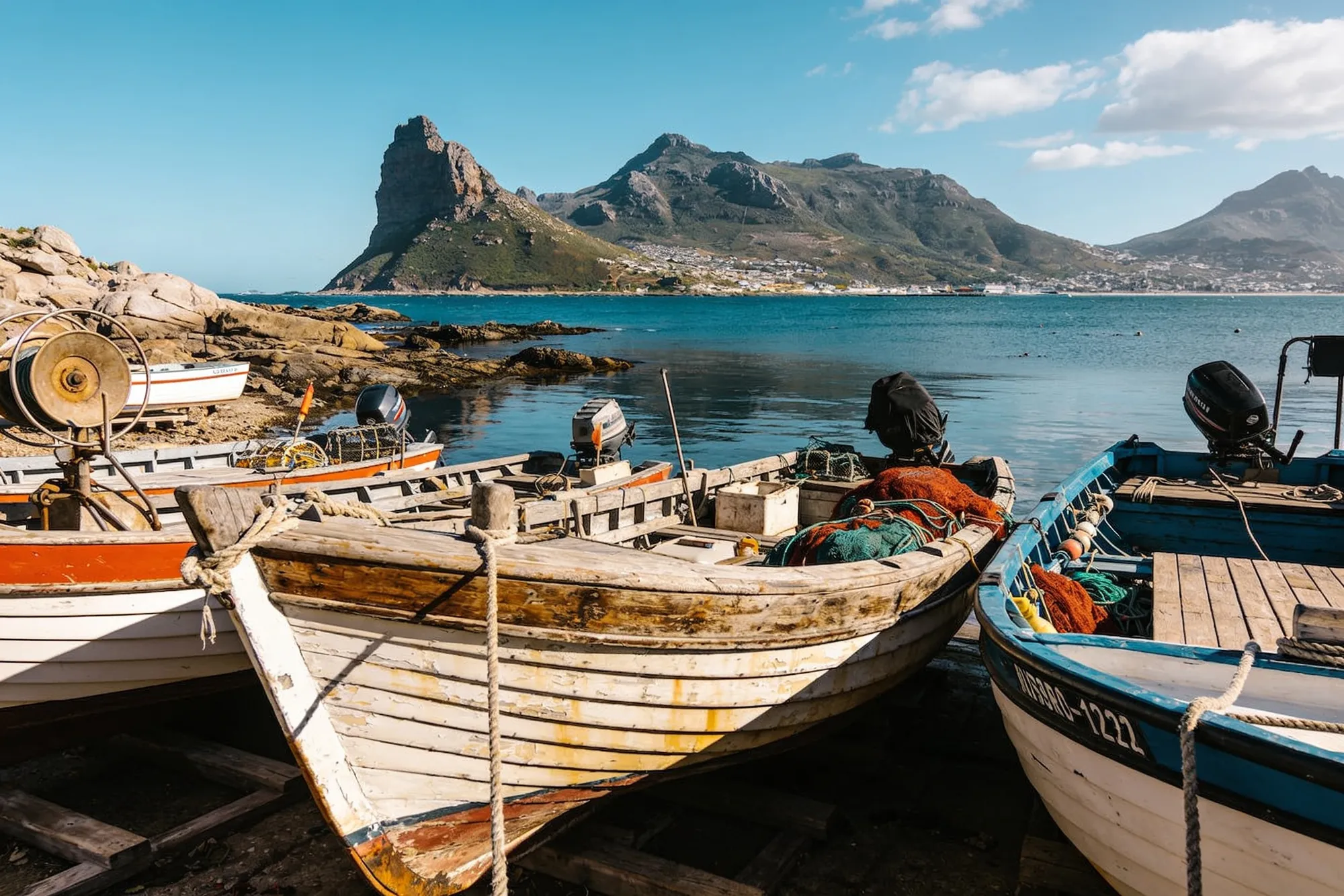 Foto: el puerto pesquero