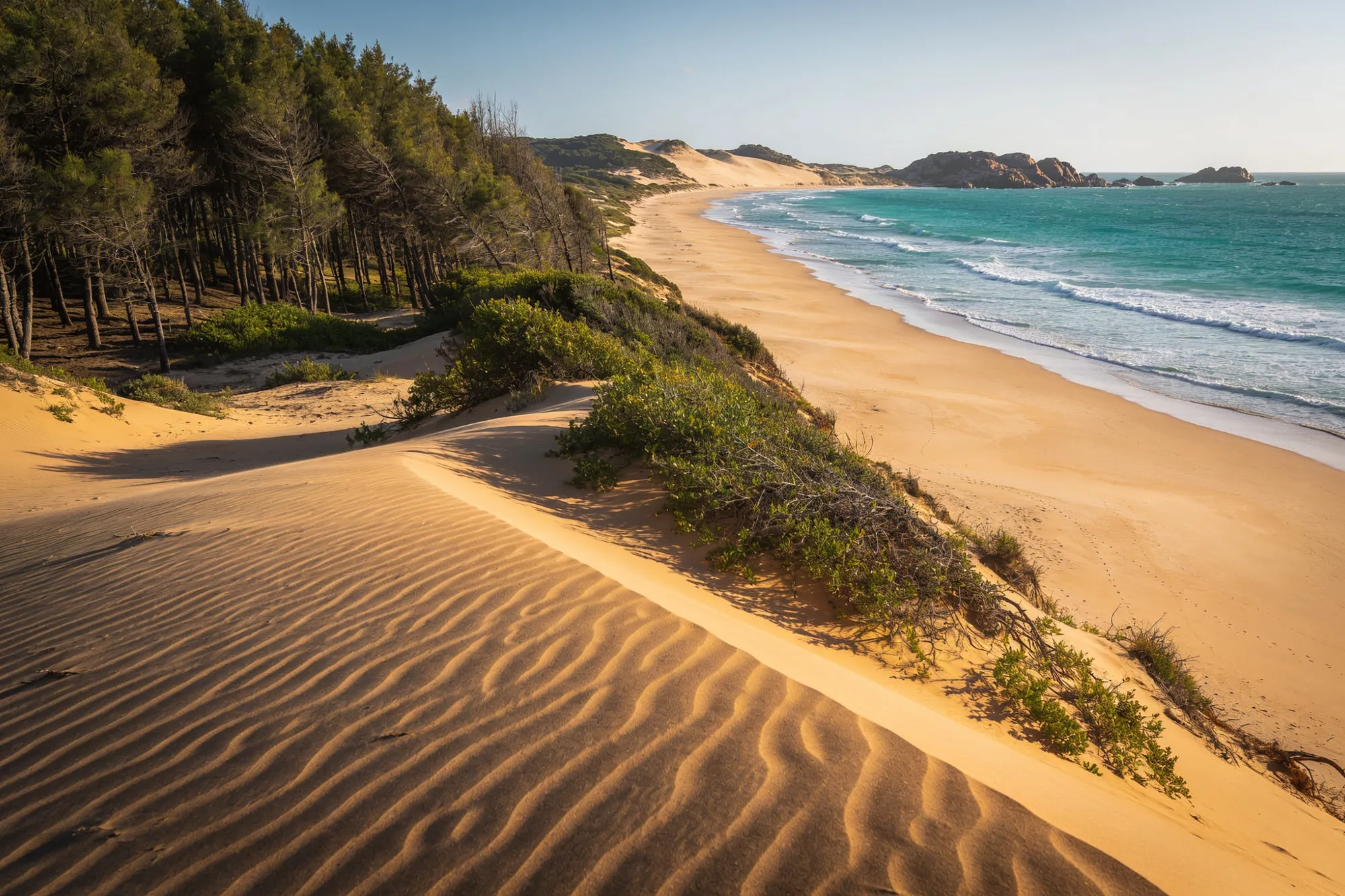 Photo — The beach at Cape Vidal