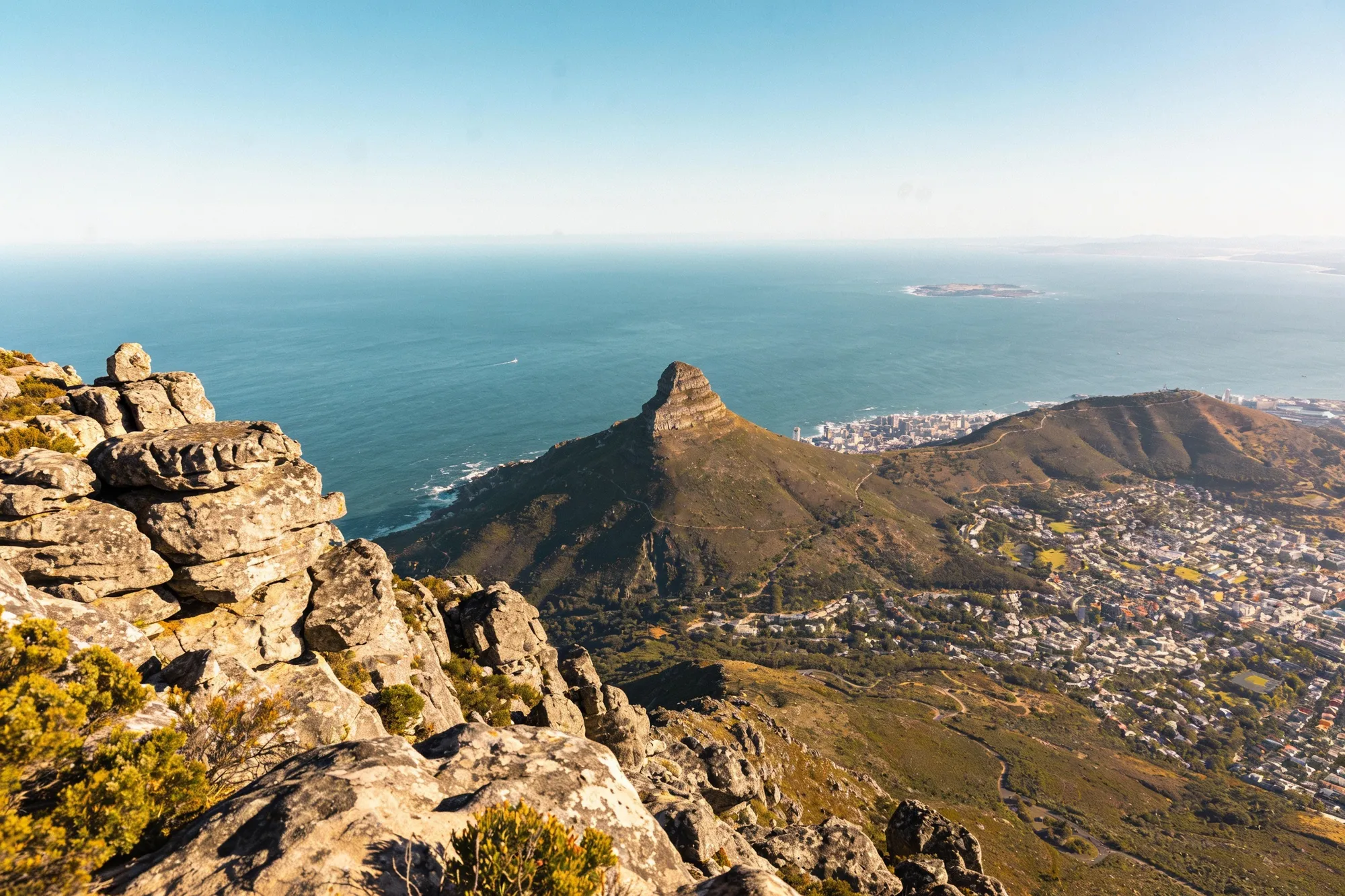 Foto: el cono de Lion's Head
