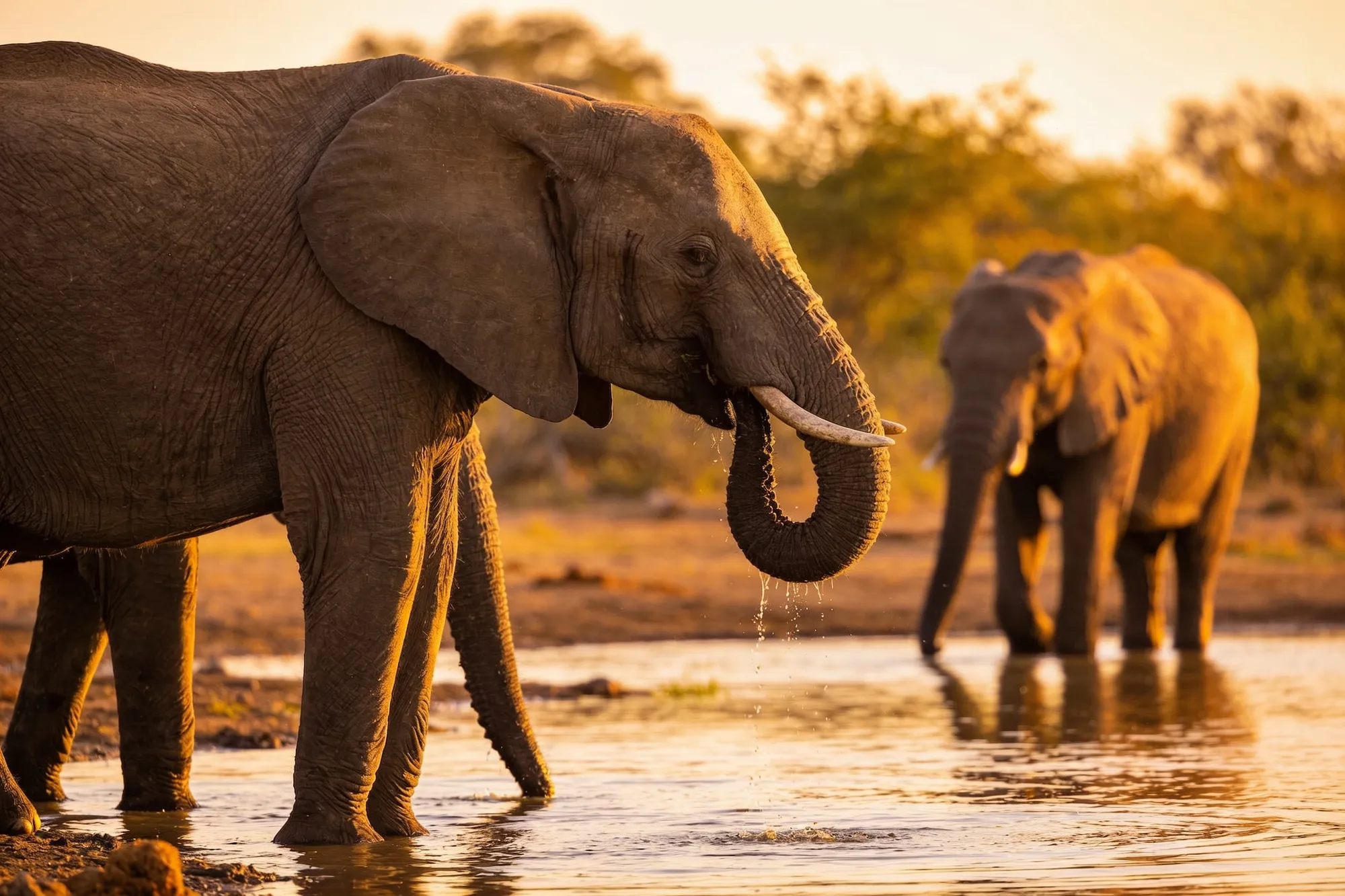 Wildlife without leaving the camp