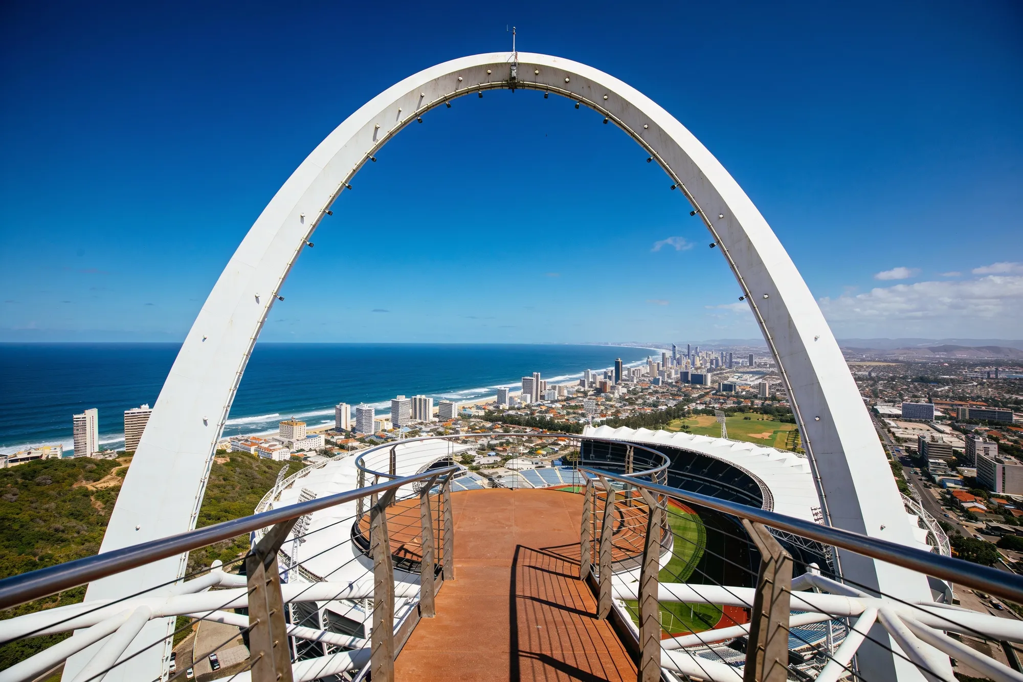 Go up the arch