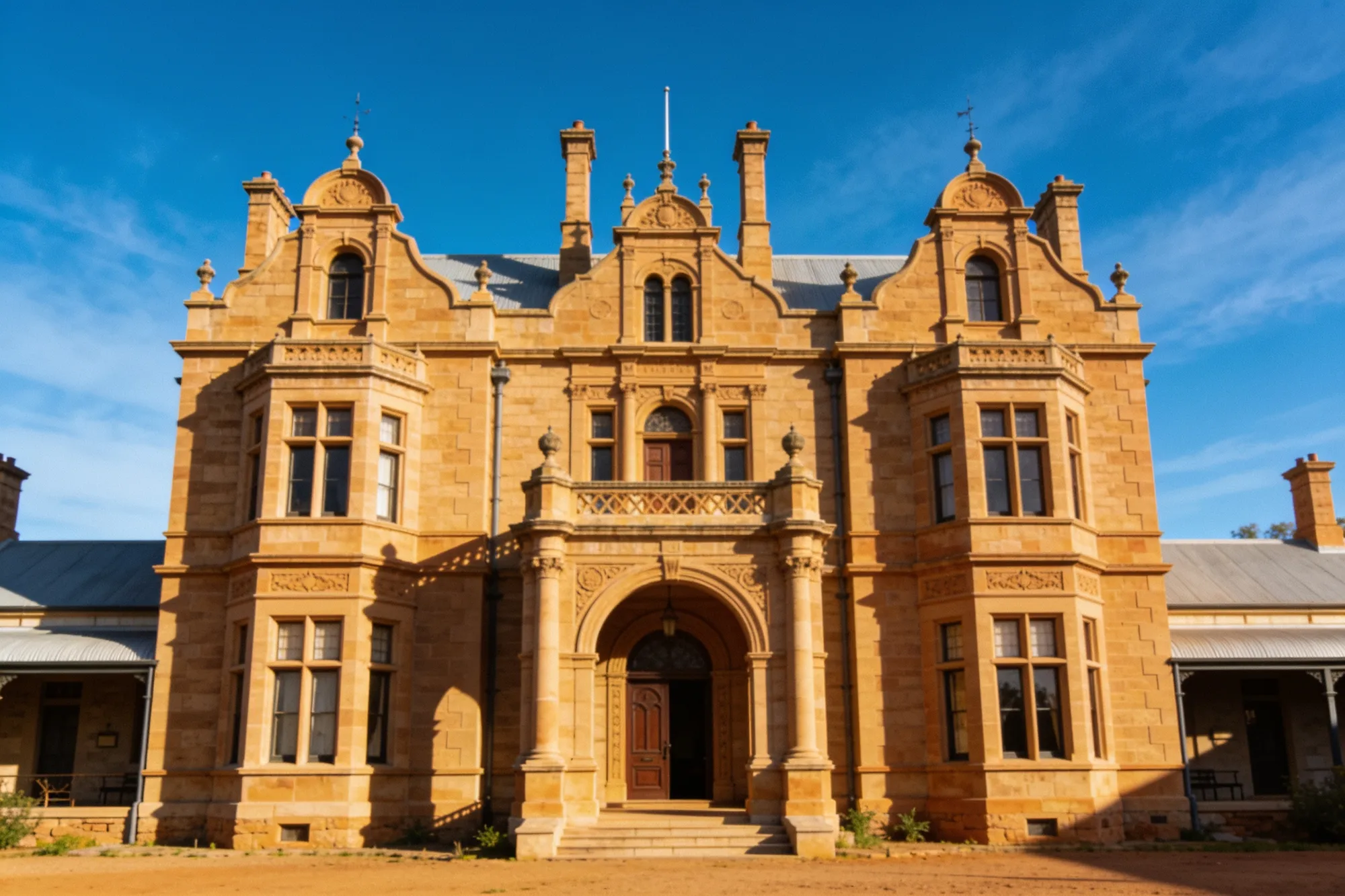 Photo — A Victorian feather palace