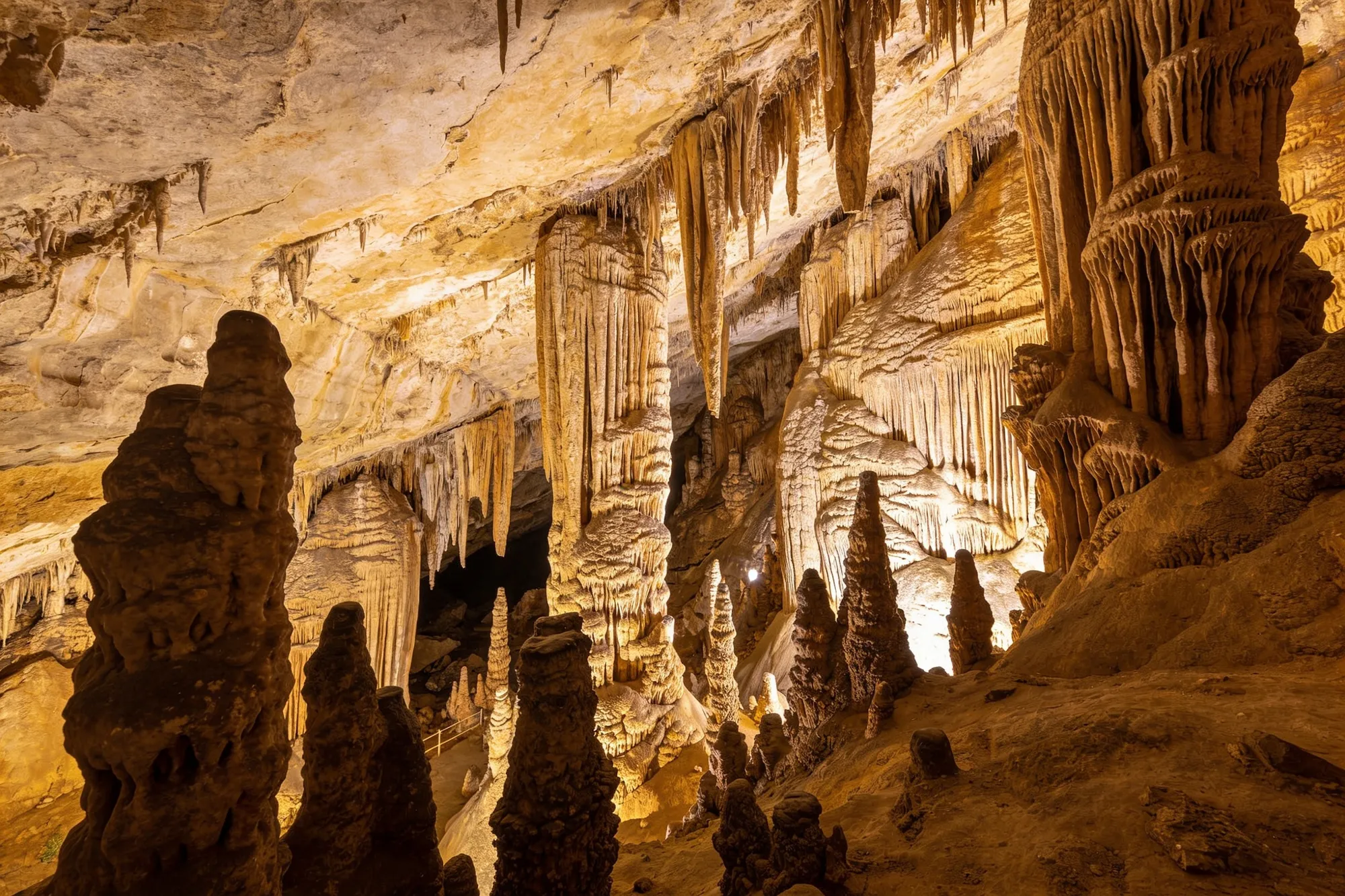 The limestone chambers