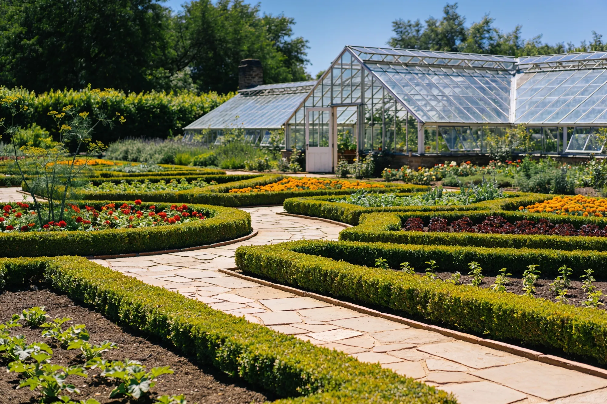 Photo — The Babylonstoren garden