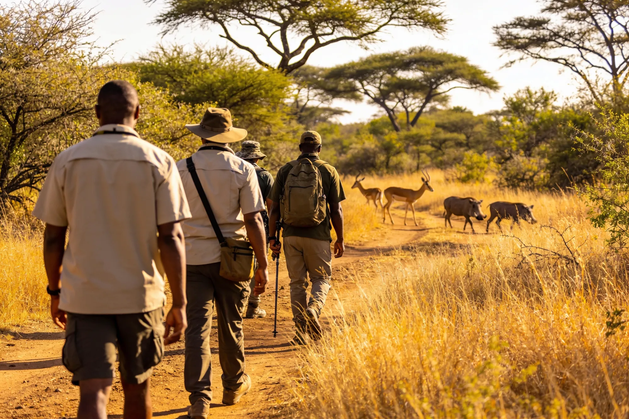 Photo: A guided walk in the Makuleke