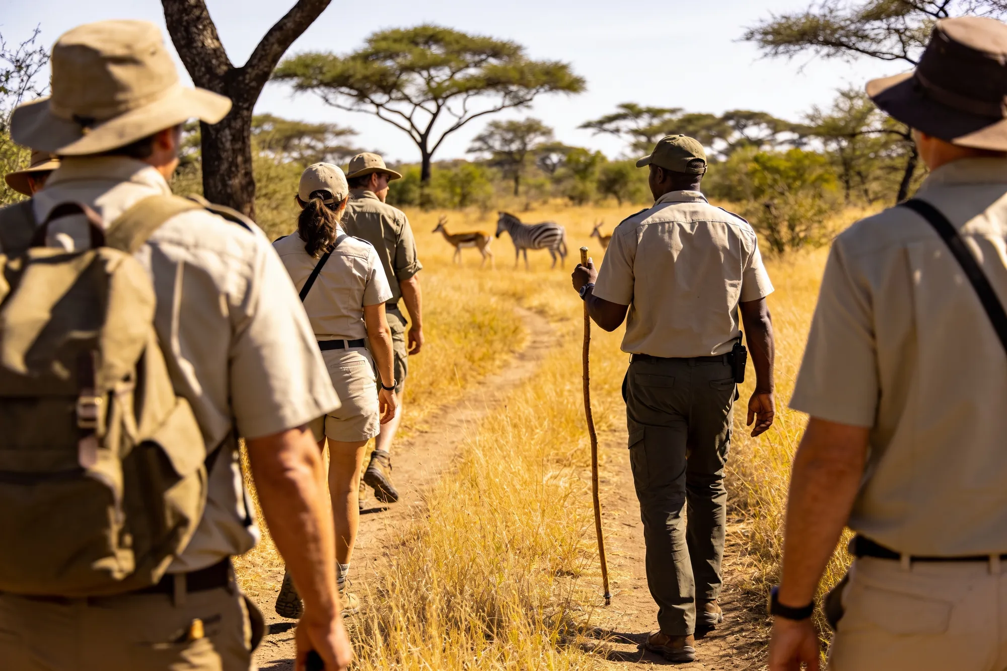 Photo: A guided bush walk