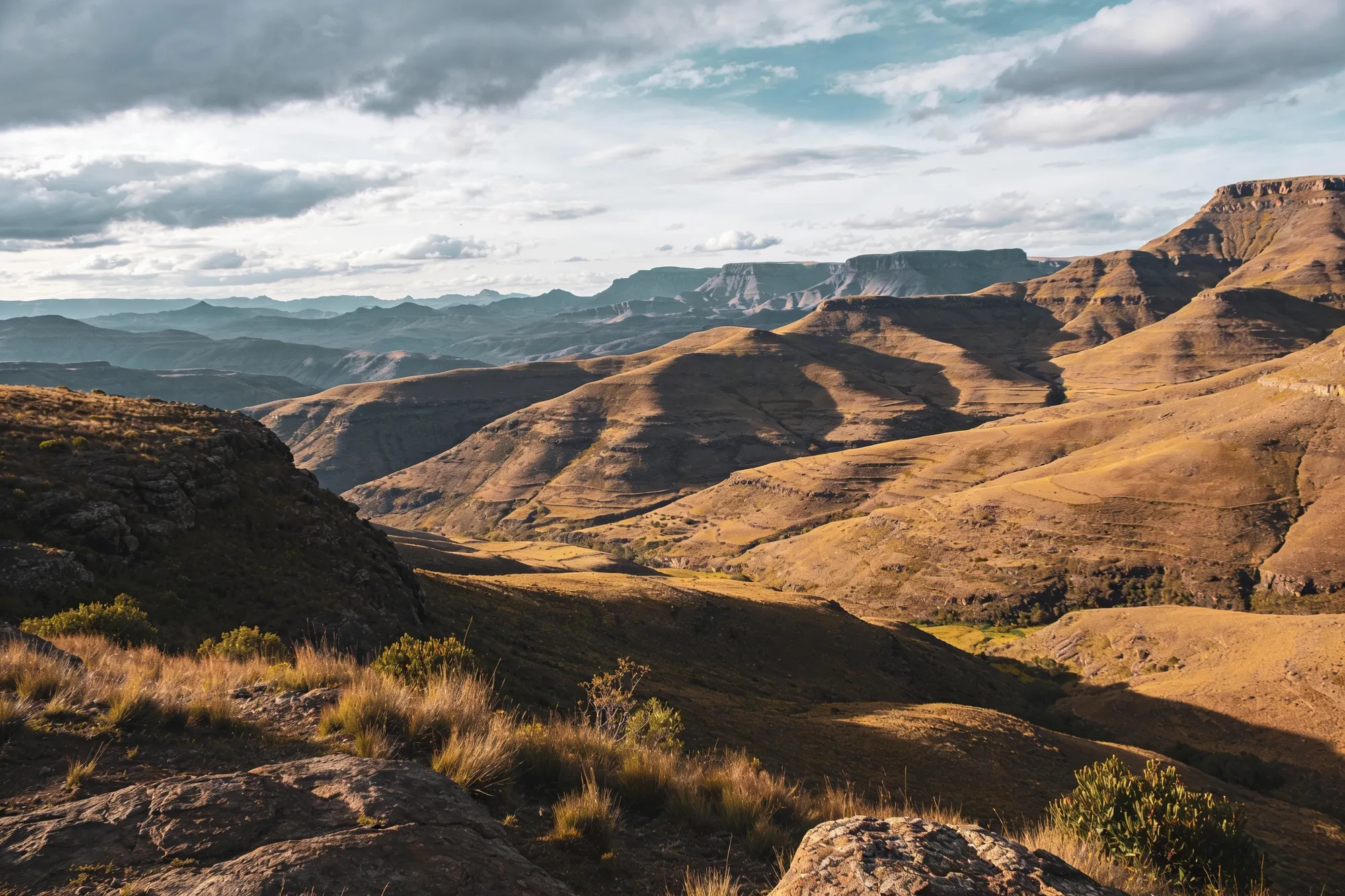 Photo — The Lesotho highlands