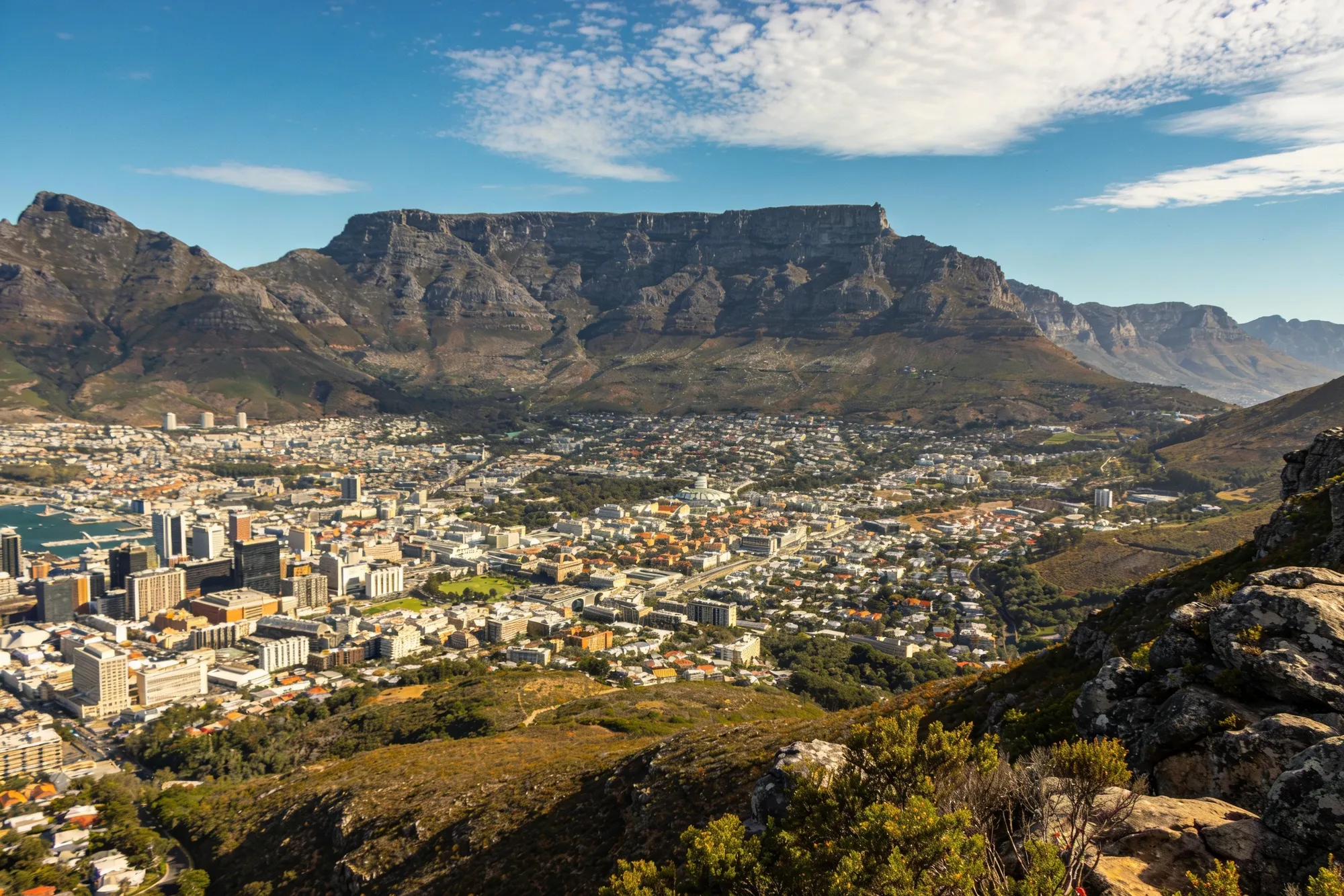 Foto: la ciudad desde Signal Hill
