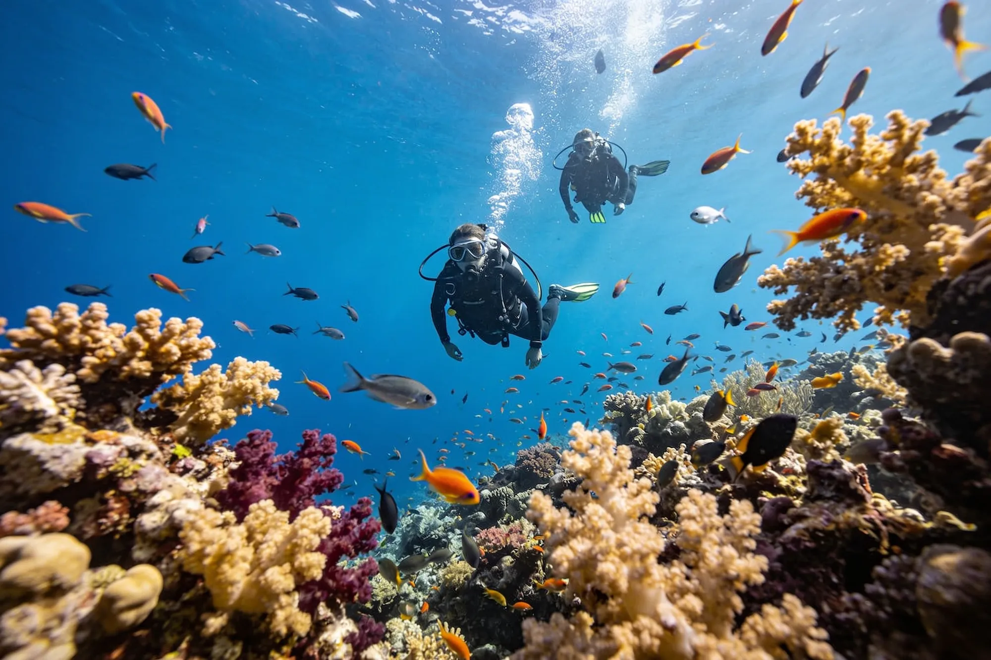 Scuba the southernmost reefs in Africa