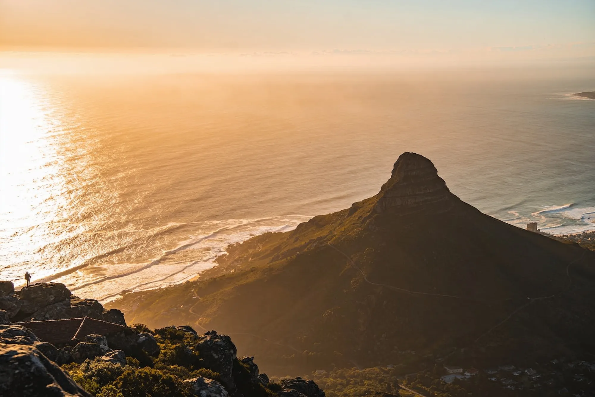 Photo — Sunset from the summit