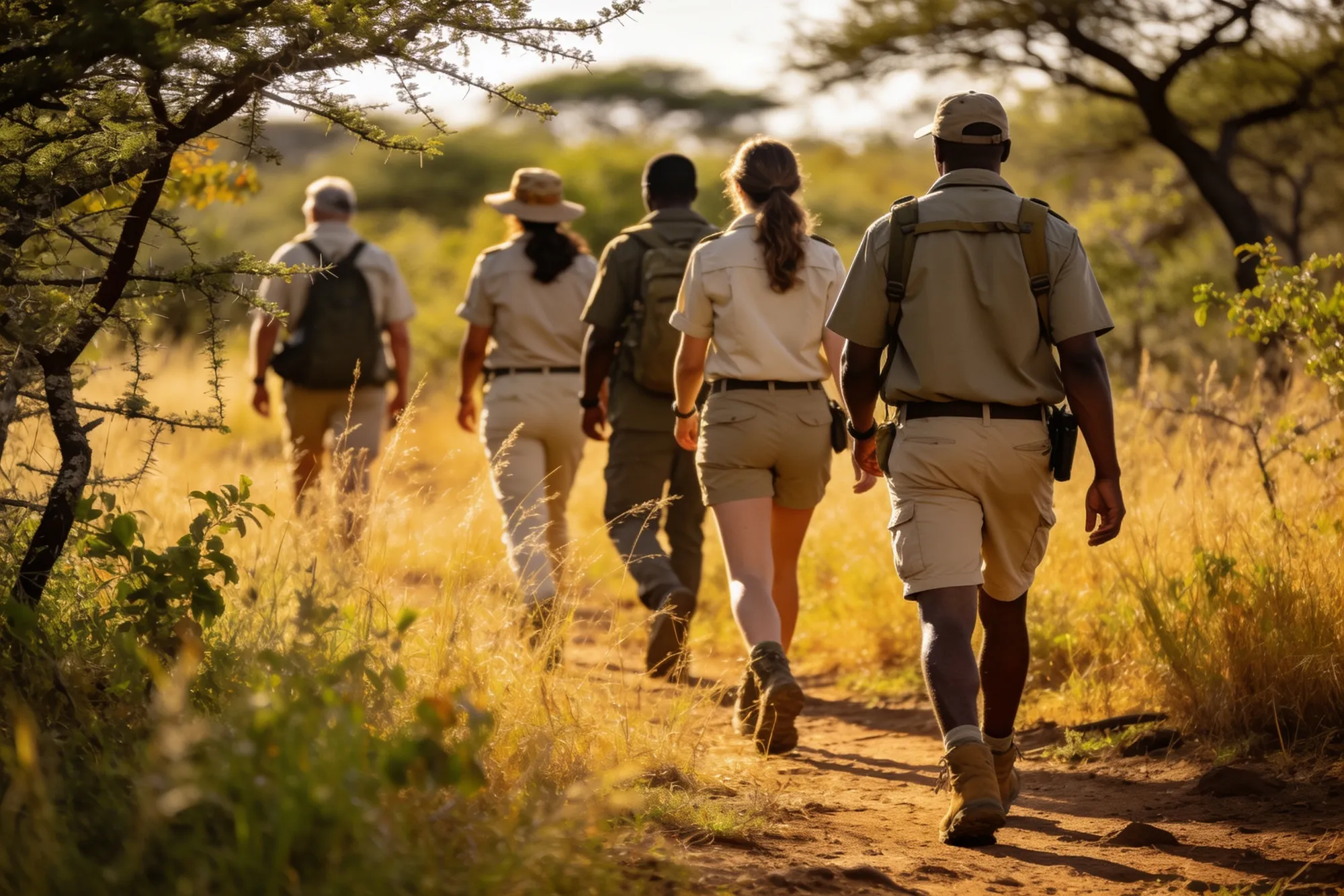 Photo: A guided bush walk