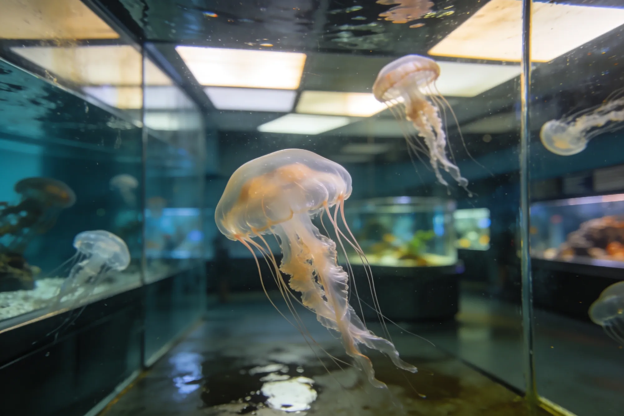 Foto: la galería de medusas