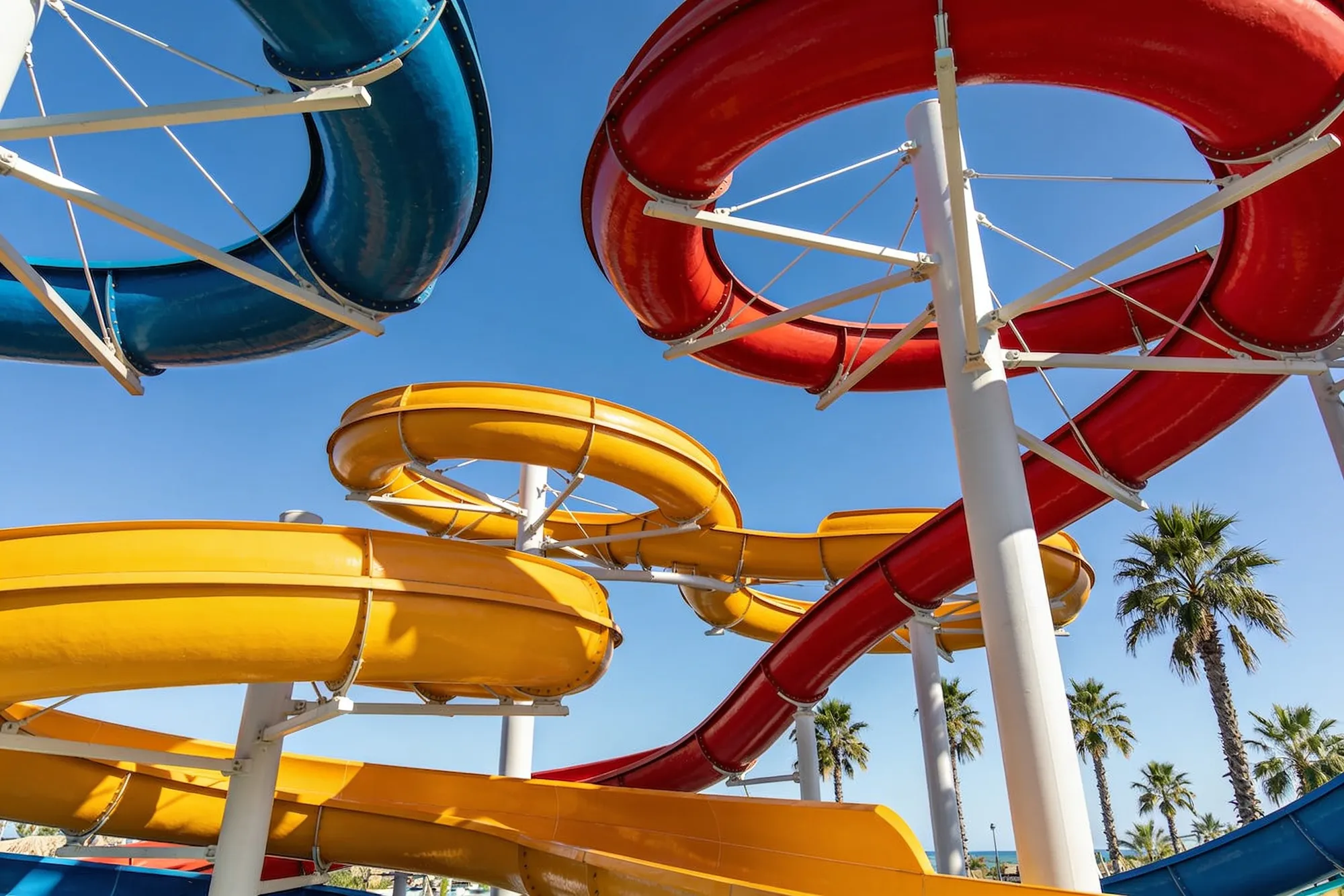 Photo — The Wet 'n Wild slide tower